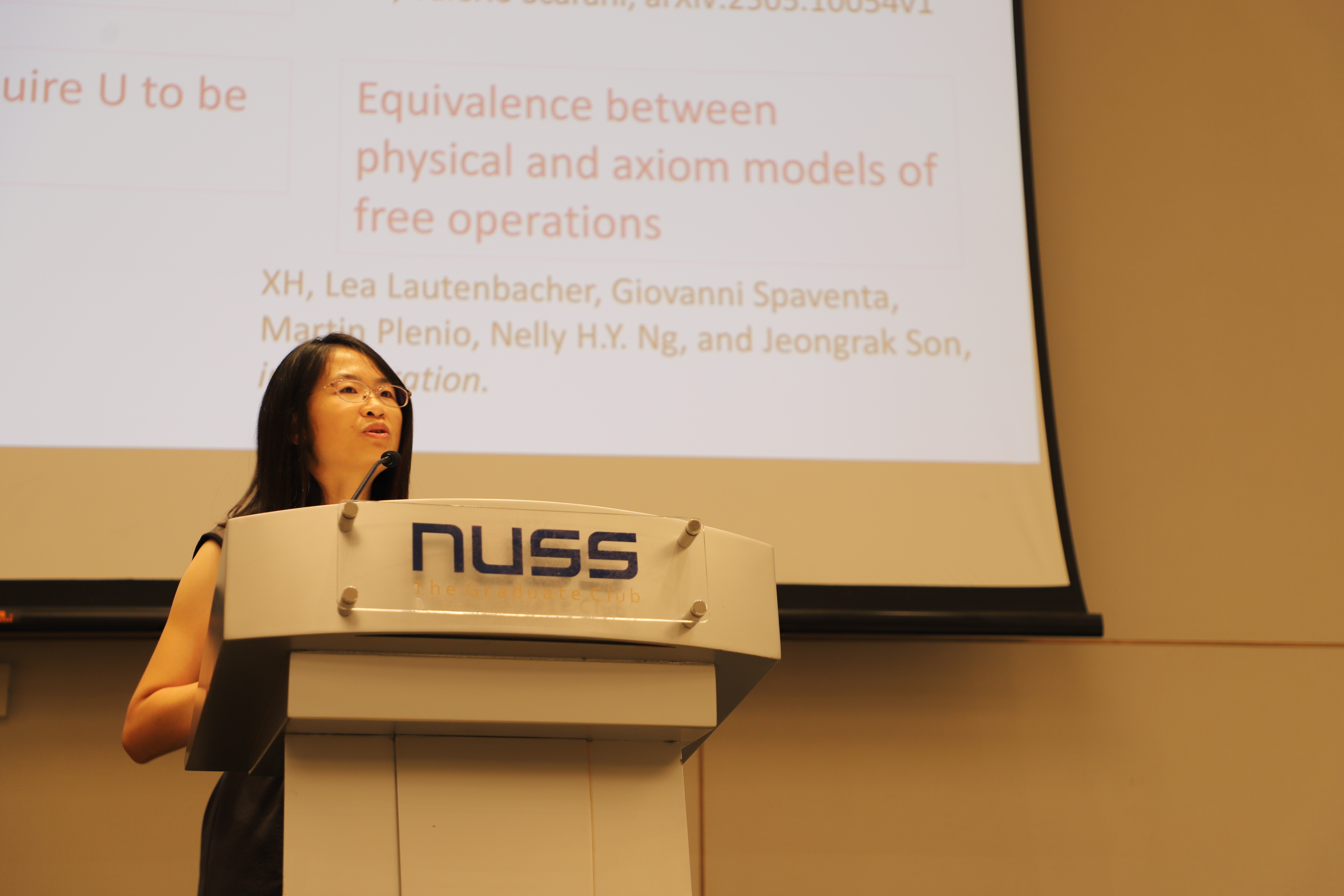 Xueyuan presenting 2